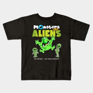 Monsters & Aliens V1 Kids T-Shirt